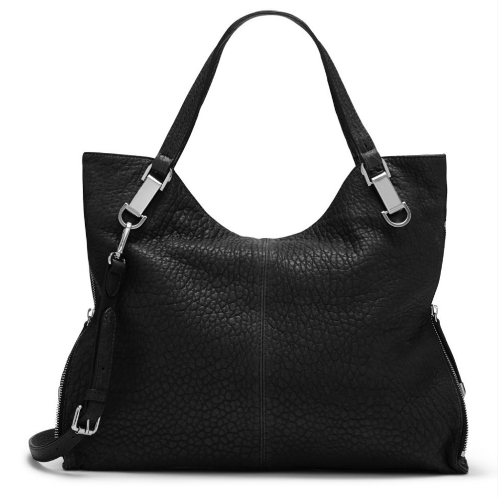 Vince Camuto Riley Leather hobo (black)